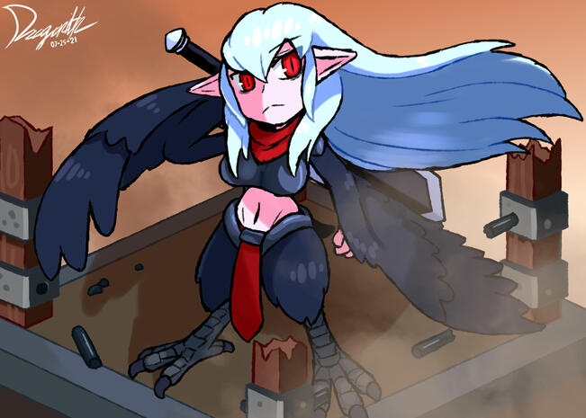 Skul Harpy Knight